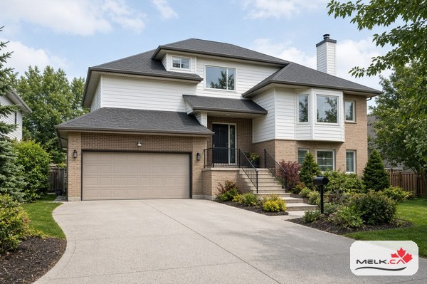 Split level home in canada